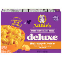 Annie's Pasta & Cheese Sauce, Shells & Aged Cheddar, 11 Ounce