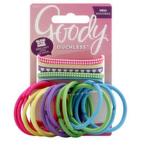 Goody Ouchless Elastics, No-Metal, Glow in the Dark, 20 Each