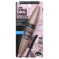 maybelline Lash Sensational Mascara, Waterproof, Very Black 257, 0.3 Ounce