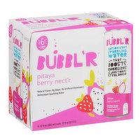 Bubbl'r Triple Berry Antioxidant Sparkling Water with a Boost of Caffeine,  12 fl oz Can 