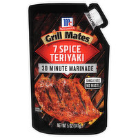 McCormick Grill Mates 7 Spice Teriyaki Single Use Marinade, 5 Ounce