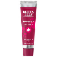 Burt's Bees Tinted Balm, Squeezy, Watermelon Rush, 0.43 Ounce