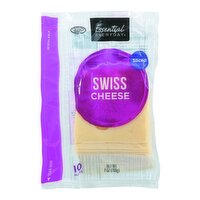 Essential Everyday Swiss Cheese, Sliced, Natural, 7 Ounce