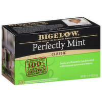 Bigelow Tea, Perfectly Mint, Classic, Tea Bags, 20 Each