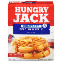 Hungry Jack Waffle Mix, Belgian Waffle, Complete, 28 Ounce