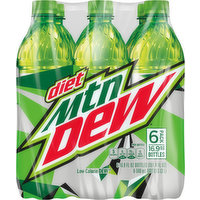 Mountain Dew Soda, Diet, 6 Pack, 6 Each