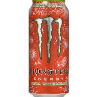 Monster Energy Drink, Ultra Watermelon, Zero Sugar, 16 Ounce