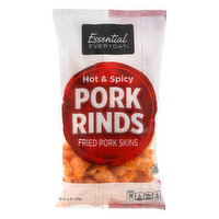 Essential Everyday Pork Rinds, Hot & Spicy, 5 Ounce