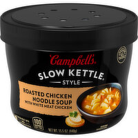 Campbell's® Slow Kettle® Roasted Chicken Noodle Soup with White Meat Chicken, 15.5 Ounce