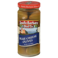 Santa Barbara Olive Co. Olives, Blue Cheese, 5 Ounce