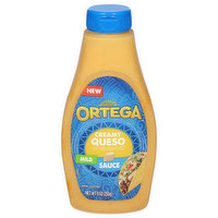 Ortega Sauce, Creamy Queso, Mild, 9 Ounce