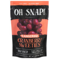 Oh Snap! Cranberry Sweeties, Tangerine, Infused, 2.25 Ounce