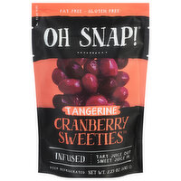 Oh Snap! Cranberry Sweeties, Tangerine, Infused, 2.25 Ounce