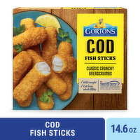 Gorton's Fish Sticks, Cod, 14.6 Ounce