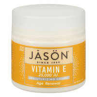 Jason Moisturizing Creme, Vitamin E 25,000 IU, Age Renewal, 113 Gram