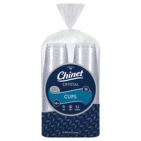 Chinet Cups, Crystal, 14 Ounce, 36 Each