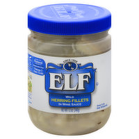 ELF Herring Fillets, in Wine Sauce, Wild, 12 Ounce
