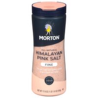 Morton Himalayan Pink Salt, Fine, 17.6 Ounce