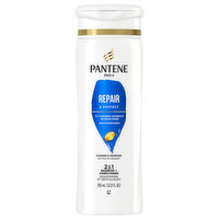 Pantene Pro-V Shampoo + Conditioner, 2 in 1, Repair & Protect, 12 Fluid ounce