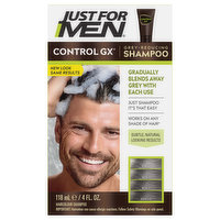 Just For Men Control GX Haircolour Shampoo, Grey Reducing, 4 Fluid ounce