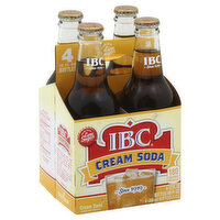 IBC Cream Soda, 4 Each