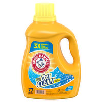 Arm & Hammer Plus OxiClean Detergent, Stain Fighters, Fresh Scent, 100.5 Fluid ounce