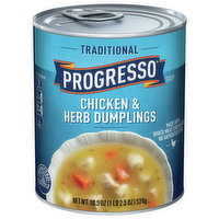 Progresso Soup, Chicken & Herb Dumplings, Traditional, 18.5 Ounce