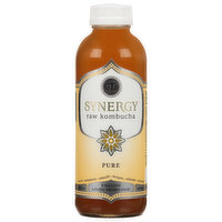 GT's Synergy Raw Kombucha, Pure, 16 Fluid ounce