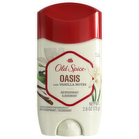 Old Spice Antiperspirant & Deodorant, Oasis with Vanilla Notes, 2.6 Ounce