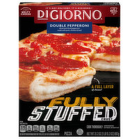 DiGiorno Pizza, Fully Stuffed Crust, Double Pepperoni, 31.2 Ounce