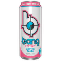 Bang Energy Drink, Cotton Candy, 16 Fluid ounce