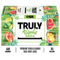 Truly Tequila Soda, Assorted, 8 Each