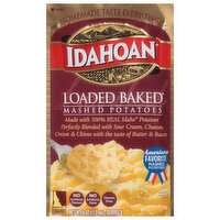 Idahoan Mashed Potatoes, Loaded Baked, 4 Ounce