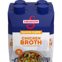 Swanson® Quick Cups 100% Natural Chicken Broth, 32 Fluid ounce