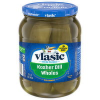 Vlasic Pickles, Kosher Dill, Wholes, 32 Fluid ounce