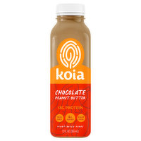 Koia Shake, Chocolate Peanut Butter, Plant-Based, 12 Fluid ounce