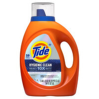 Tide Hygienic Clean Heavy 10x Duty Liquid Laundry Detergent, Original Scent, 84 fl oz., 59 loads, HE Compatible, 84 Fluid ounce