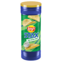 Lay's Stax Potato Crisps, Sour Cream & Onion Flavored, 5.5 Ounce