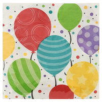 Celebrations Napkins, Shimmering Balloons, 16 Each
