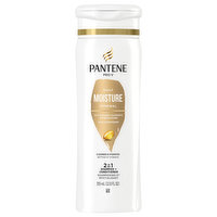 Pantene Pro V Pro-V Shampoo  + Conditioner, Daily Moisture, Renewal, 2 in 1, 12 Fluid ounce