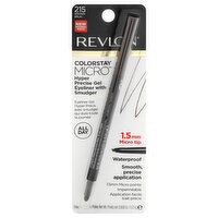 Revlon ColorStay Micro Eyeliner Gel, Waterproof, Brown 215, 0.008 Ounce