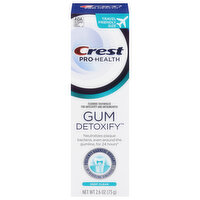 Crest Pro Health Toothpaste, Fluoride, Gum Detoxify, Travel Friendly Size, 2.6 Ounce