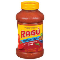 Ragu Old World Style Sauce, Meat, 45 Ounce