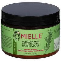 Mielle Hair Masque, Strengthening, Rosemary Mint, 12 Ounce