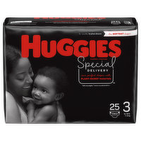 Huggies Special Delivery Diapers, Size 3 (16-28 lb), 25 Each