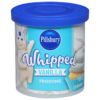 Pillsbury Frosting, Vanilla, Whipped, 12 Ounce