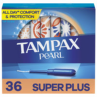 Tampax Pearl Tampax Pearl Tampons, Super Plus 36 Ct