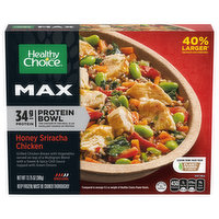 Healthy Choice Max Protein Bowl, Honey Sriracha Chicken, 13.75 Ounce