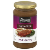 Essential Everyday Pork Gravy, Home Style, 12 Ounce