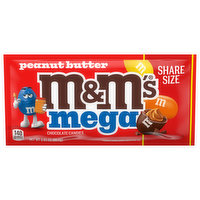 M&M's Chocolate Candies, Peanut Butter, Share Size, 2.83 Ounce